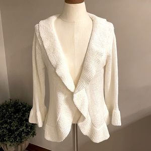 WD.NY Cream Knit Cardigan